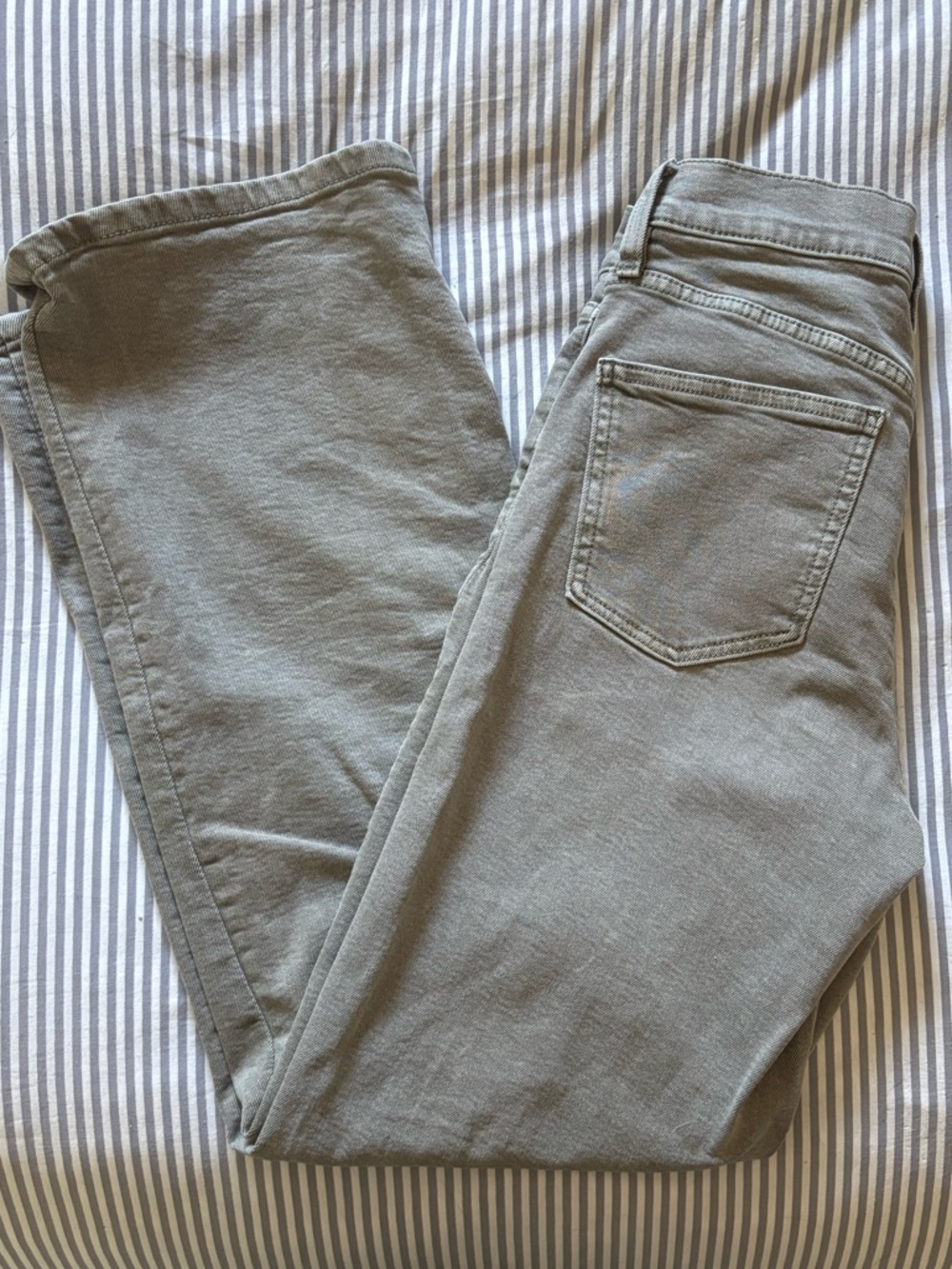 Just Jeans Sage Green Straight-Leg Jeans
